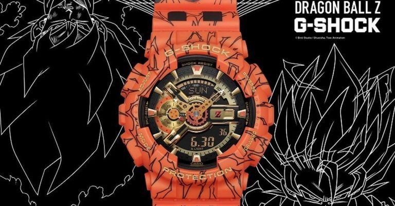 Dragon Ball Z x G-SHOCK ออกสินค้านาฬิกาข้อมือสุดเท่ ...