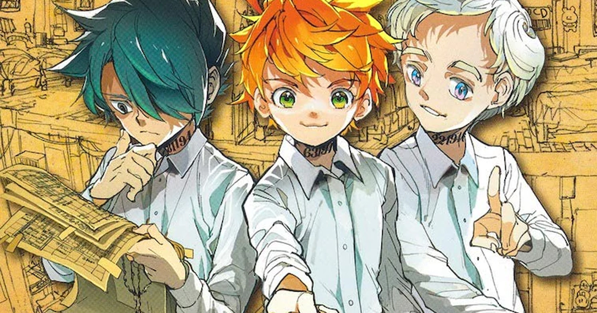 The Promised Neverland ขายหนังสือแฟนบุ๊กรวมมิตรทุกข้อมูลเล่มแรก