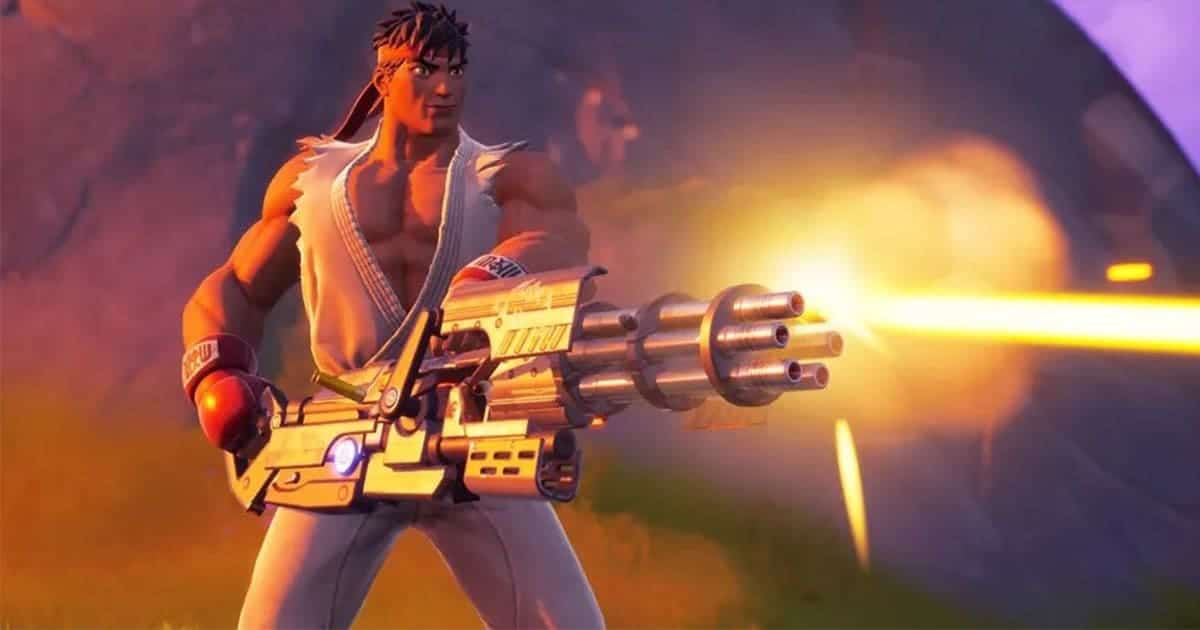 Ryu และ Chun-li จาก Street Fighter เข้าร่วมศึกใน Fortnite!