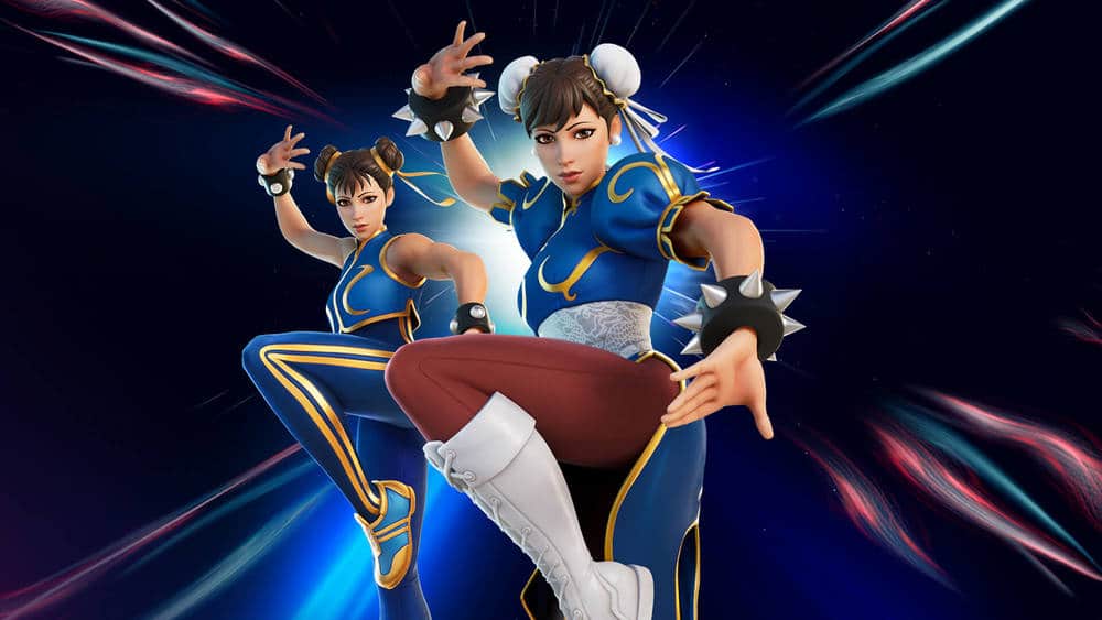 Chun-li จาก Street Fighter เข้าร่วมศึกใน Fortnite