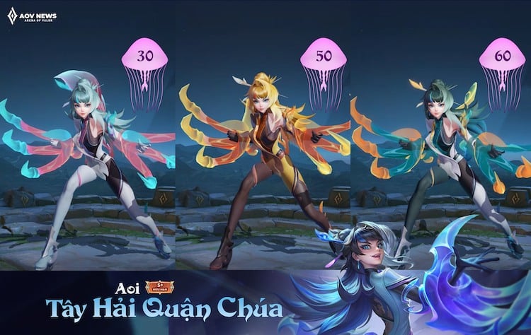 Arena Of Valor อัปเดตสกินเซตใหม่ ที่จะเข้ามาในช่วงเดือนพฤศจิกายนนี้