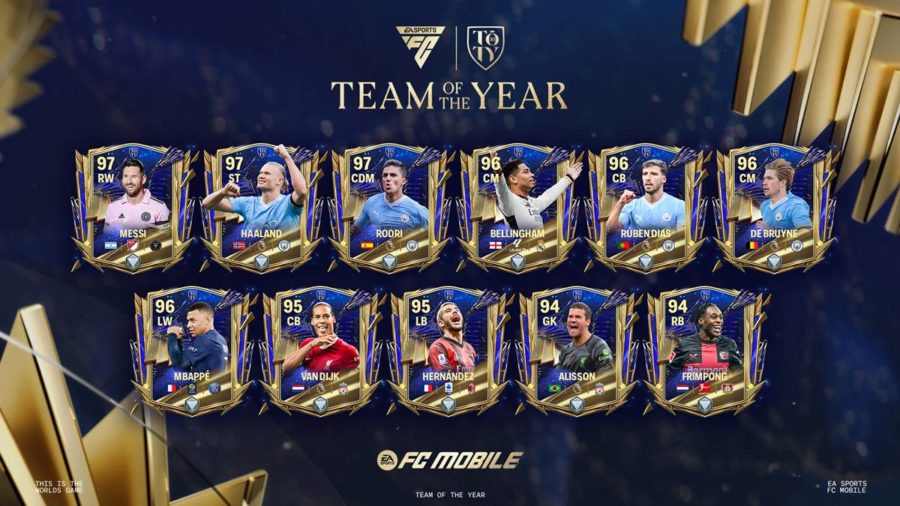 EA SPORTS FC™ Team of The Year (TOTY)