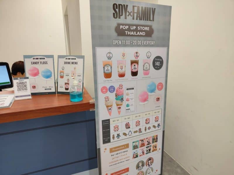 SPYxFAMILY POP UP STORE THAILAND ภาพบรรยากาศ