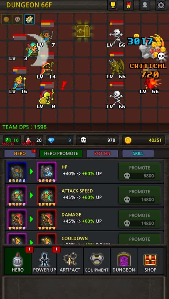 แจกเกมฟรี! Grow Heroes VIP เกม Idle RPG เลี้ยงดูเหล่าฮีโร่ สไตล์ Pixel ...