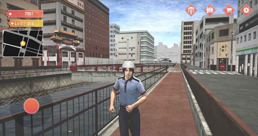 Japan Postman Moto Simulator