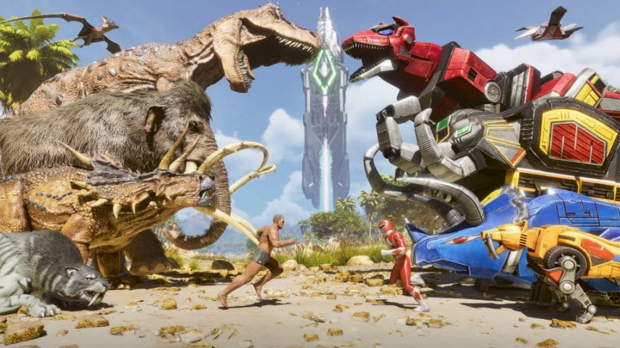 ARK: Survival Ascended x Power Rangers