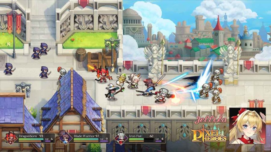 Pixel Heroes: Emond Saga เกม