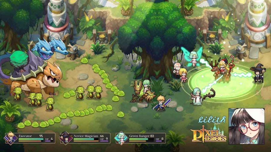 Pixel Heroes: Emond Saga เกม