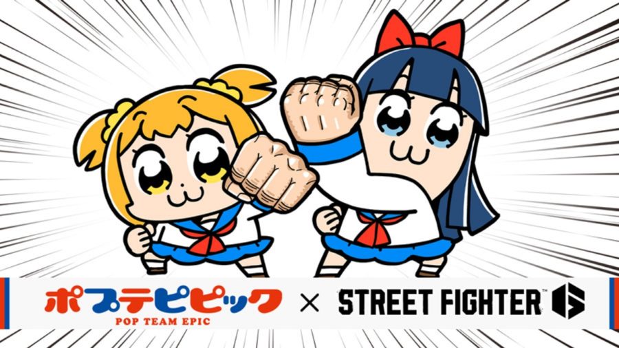 Pop Team Epic x Street Fighter 6 