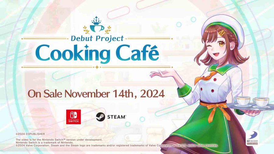 Debut Project: Cooking Cafe เกมพีซีคอนโซล