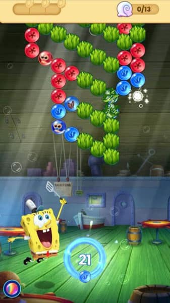 SpongeBob: Bubble Pop NETFLIX เกมมือถือ