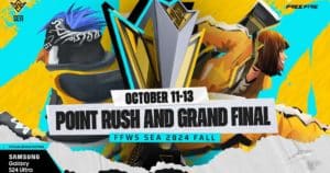 Free Fire World Series Southeast Asia 2024 Fall_Point Rush and Grand Finalcov