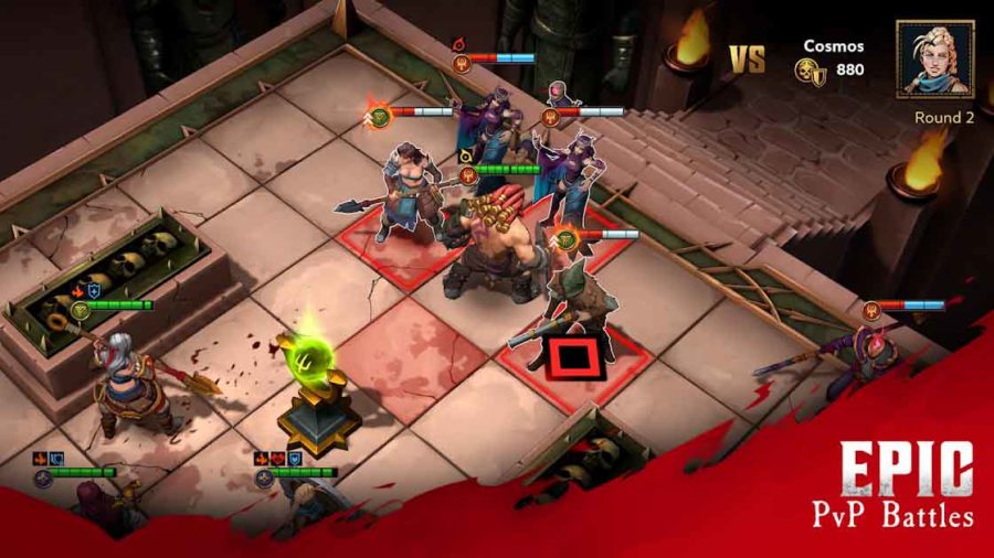 Grimguard Tactics: Fantasy RPG เกมมือถือ