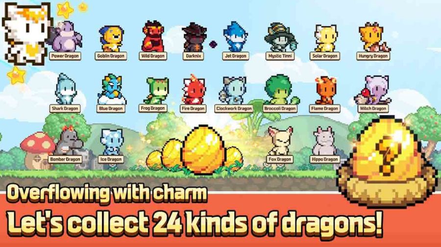 Pixel Dragon Knights: Idle RPG