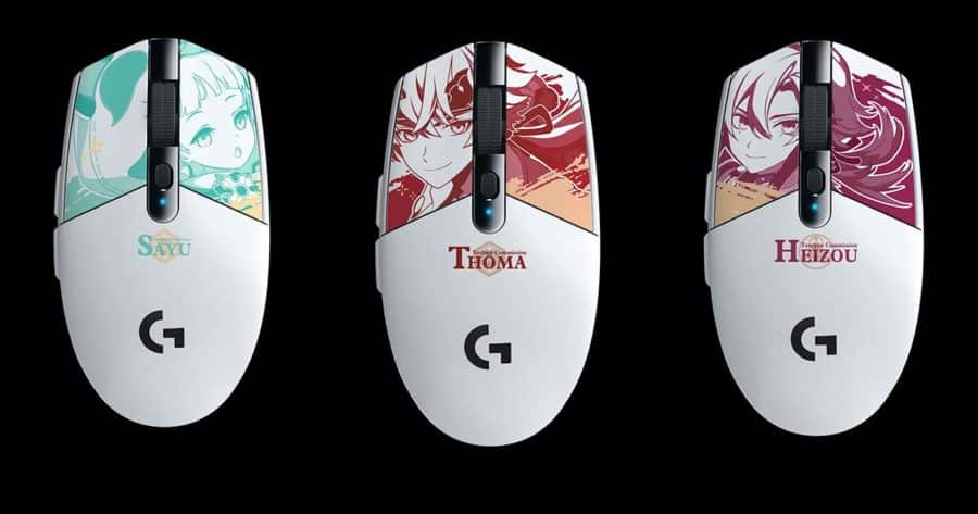 Logitech เปิดตัวเมาส์รุ่นใหม่ลายตัวละครจากเกม Genshin Impact