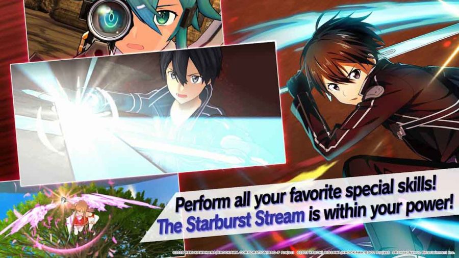 Sword Art Online Variant Showdown เกมมือถือ