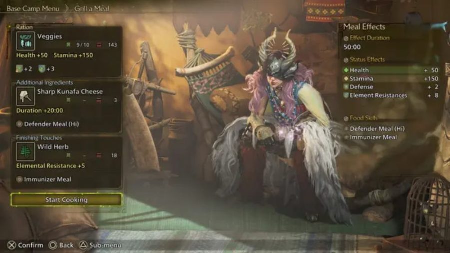 Monhun Wilds Meal