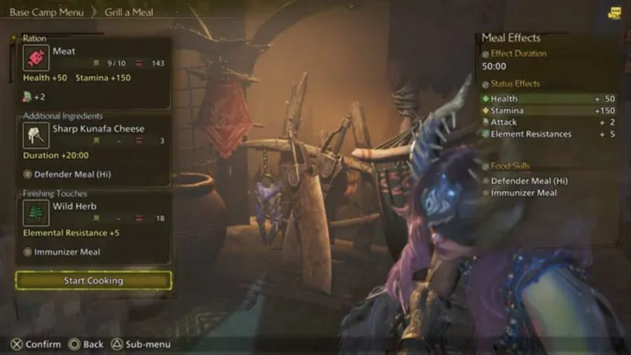 Monhun Wilds Meal