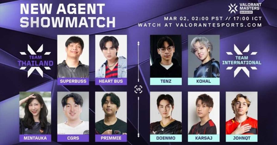 VALORANT Masters Bangkok 2025: Showmatch